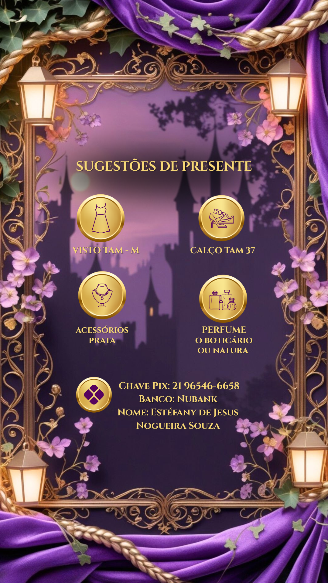 Sugestões de presente